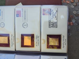 22 kt gold stamps