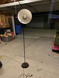 Tall Black Floor Lamp