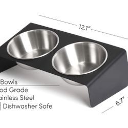 Elevated Pet Bowls - For Dogs and Cats 