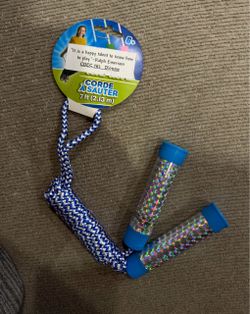 Kids Jump Rope 7ft with Glitter Handles