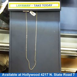 Chain - Yellow Gold 10k (.417) 2.3 grams 16 inch