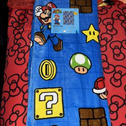 Super Mario Blanket