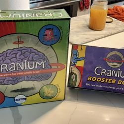 Cranium The Game. Plus A Booster Box One. All Brand New Never Opened.