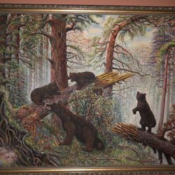 Large Bear 🐻 Painting 