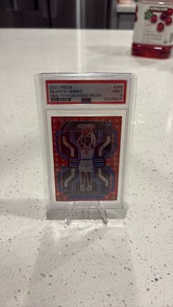 2021 Panini Prizm Quentin Grimes NBA 75th Diamond /75 PSA 9