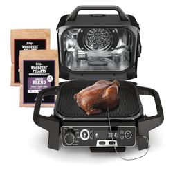 Ninja OG751 Woodfire Pro Outdoor Grill Built-In Thermometer,7-in-1 Master Grill,BBQ Smoker,& Outdoor Air Fryer Plus - Brand new Unopened box