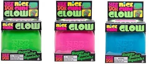 NeeDoh Glow in the Dark Cubes