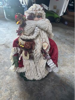 Charming standing Santa Claus