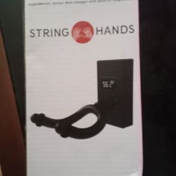 String Hands Hygrometer Guitar Mount. 