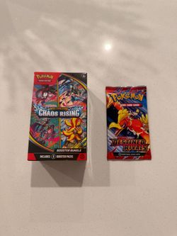 Chaos rising Pokémon cards