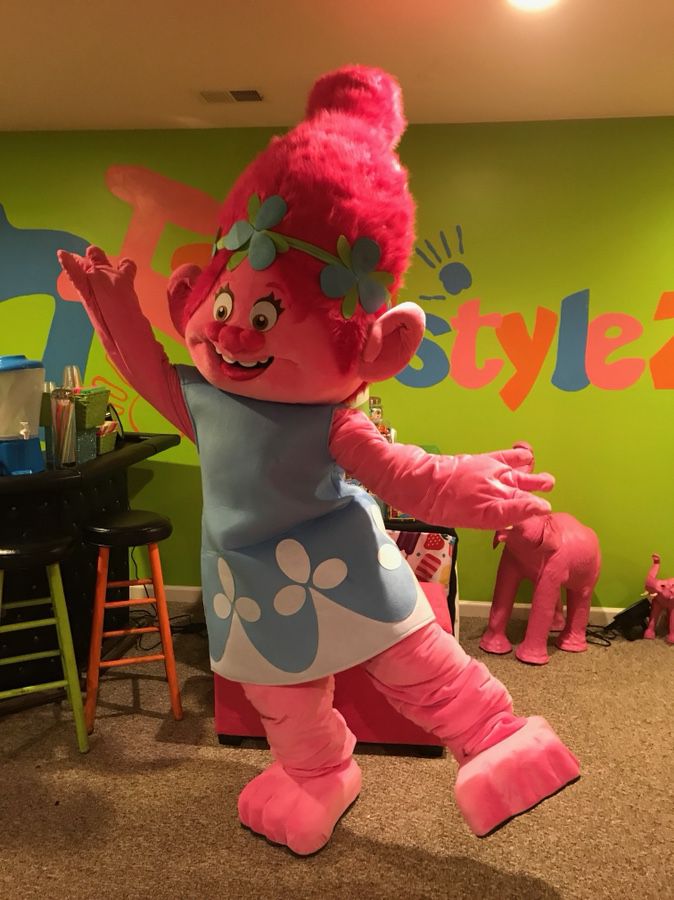 Poppy troll costume