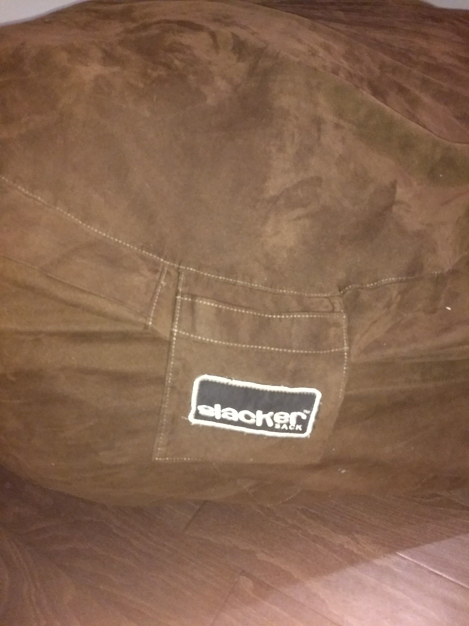 6' suede Bean Bag / love sac -