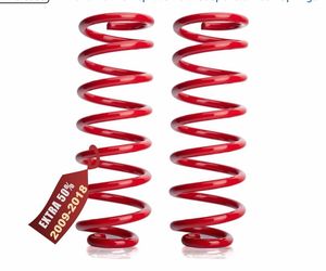 Heavy Duty Rear Coil Springs Set for 2009-2018 Ram 1500 2WD/4WD, 50% Extra Load Support, Helps Reduce Rear Sag for Towing, Hauling & Cargo, 929-913 Fi