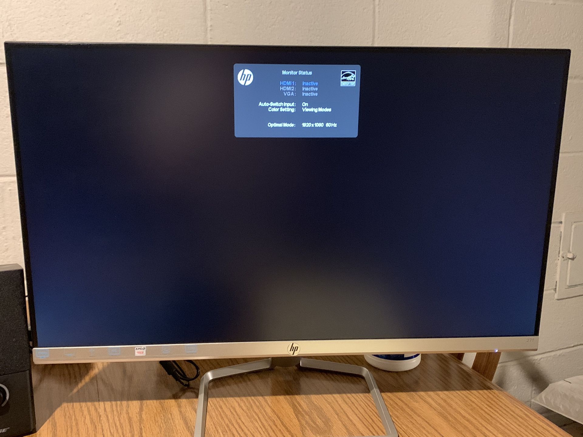 HP 27f Monitor - Great Condition