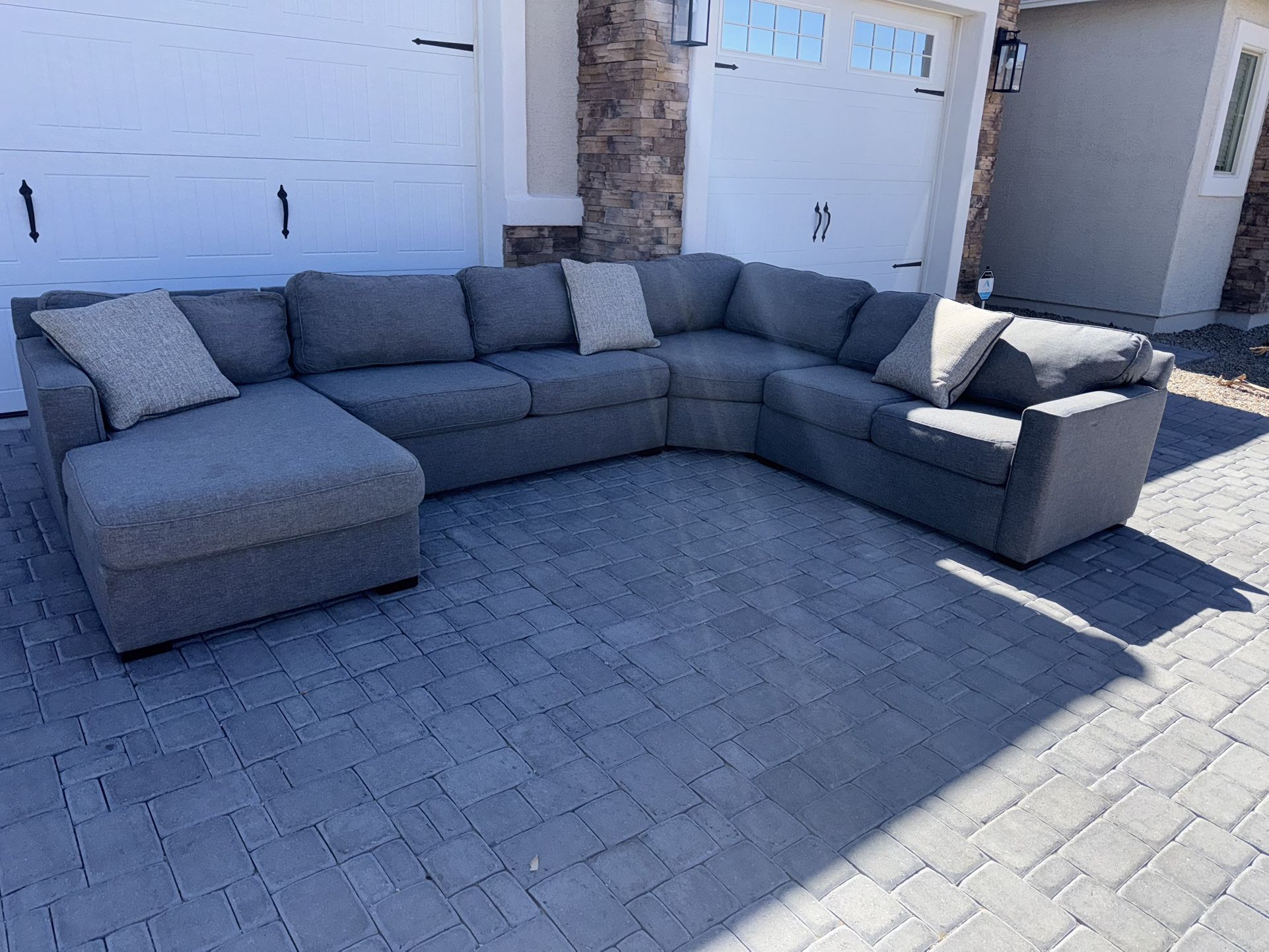 Four Piece Living Spaces Sectional