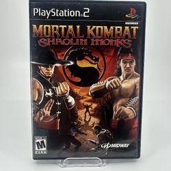 Mortal Kombat Shaolin Monks Sony PlayStation 2 PS2 CIB Complete