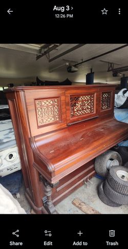 Antique Emerson 1894 Piano Very Nice Condition 