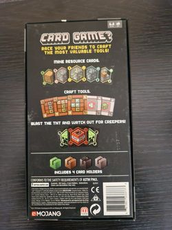 Minecraft Card Game? Like New