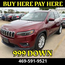2019 JEEP CHEROKEE BUY HERE PAY HERE