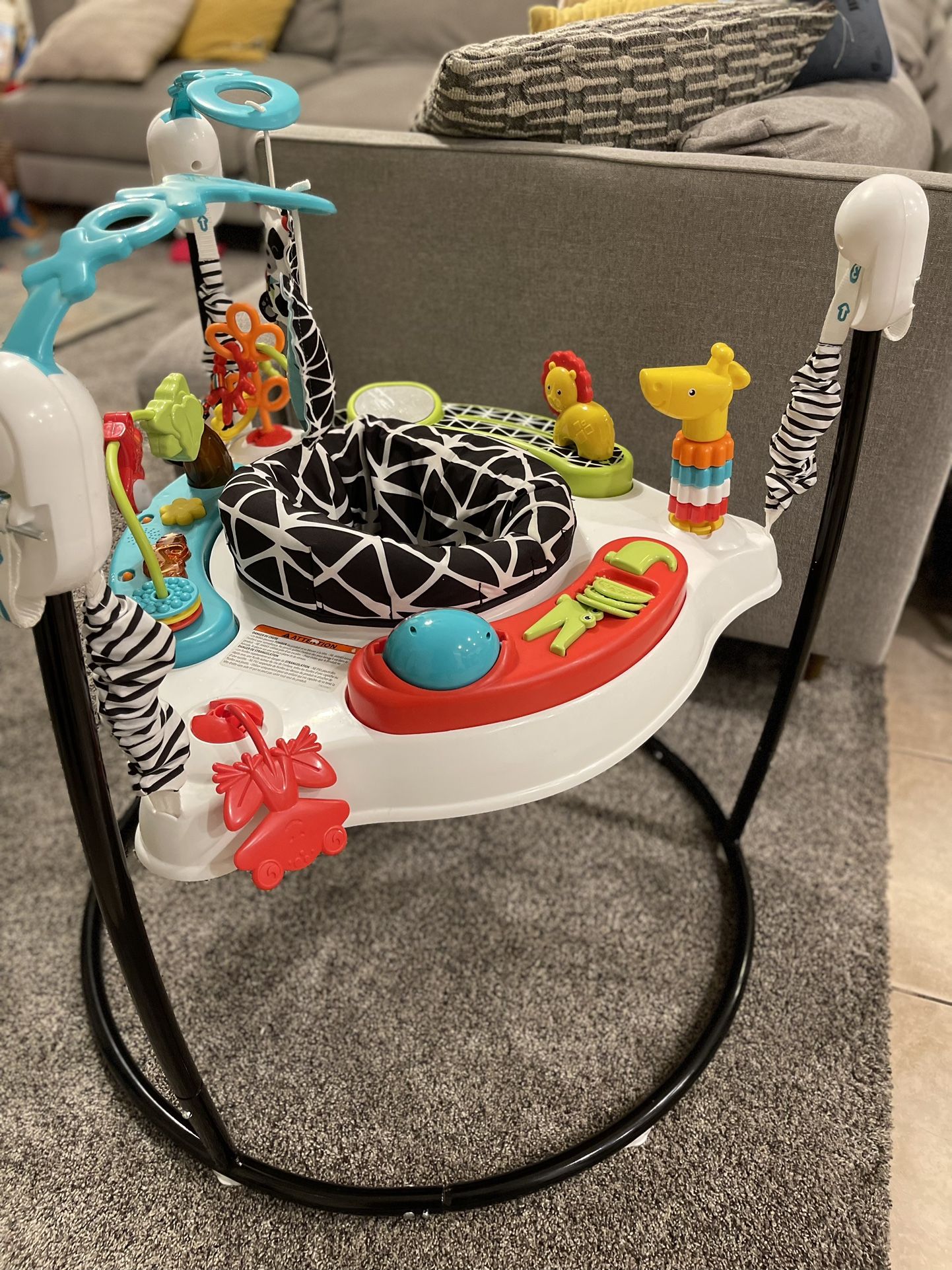 Fisher Price Zebra Bouncer Jumper