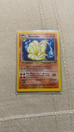 Ninetales Base Set Holo