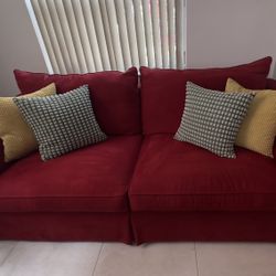 Sofa ,loveseat,Cindy Crawford Plus Glass Table 