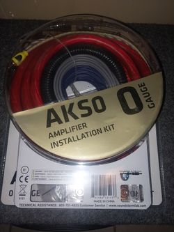 Brand new SSL 0 gauge amp kit