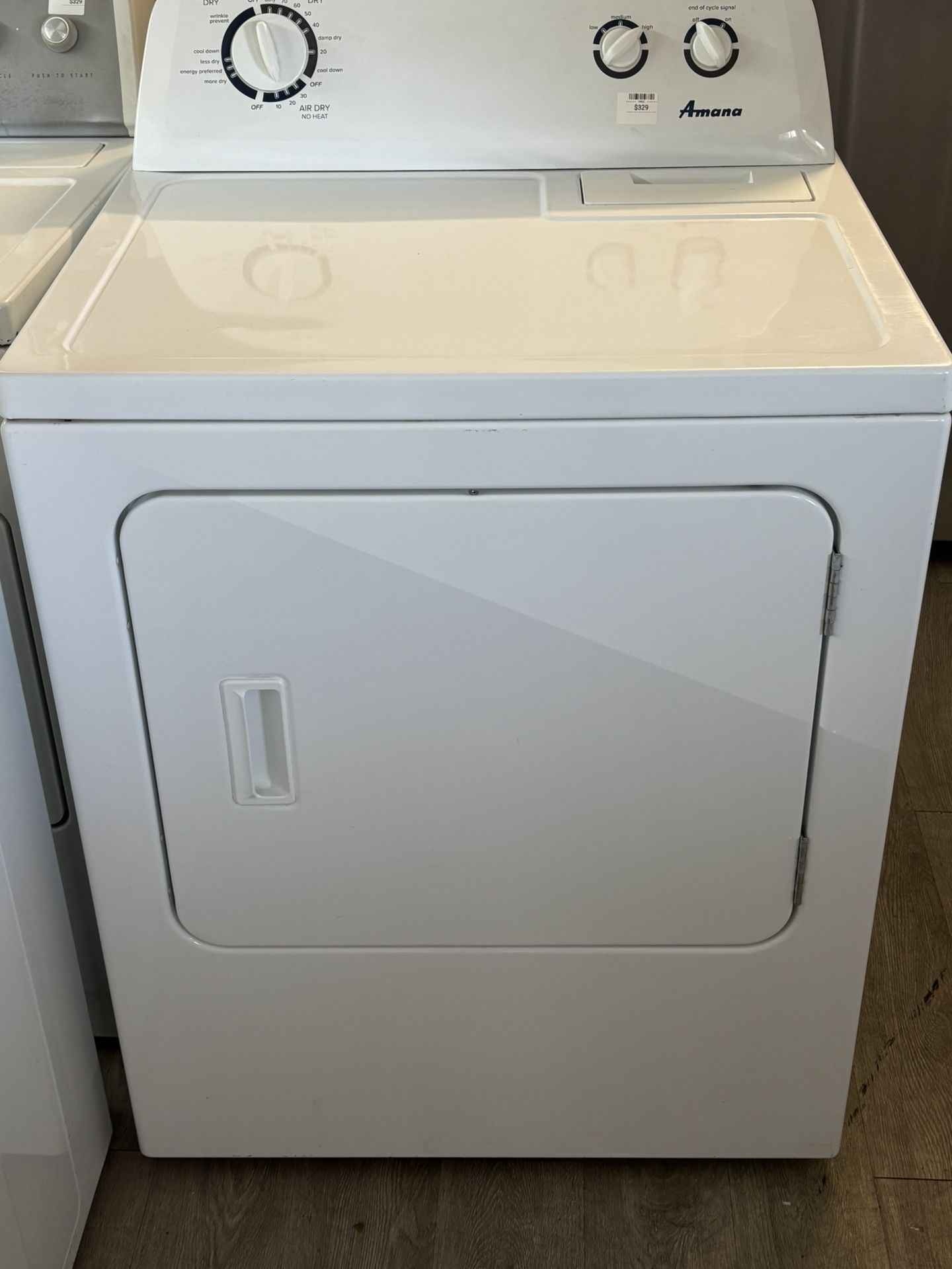 Amana Electric Dryer With Push To Start