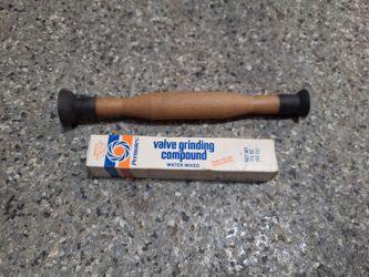 Valve Grinding tool with compound