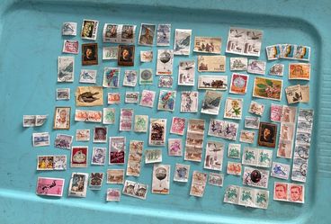Vintage Polish Postage Stamp Collection
