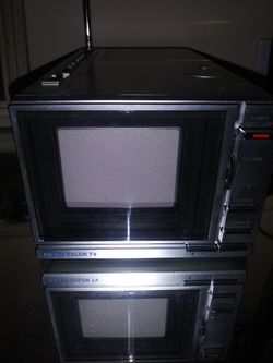 Panasonic Portable Color Tv 1983