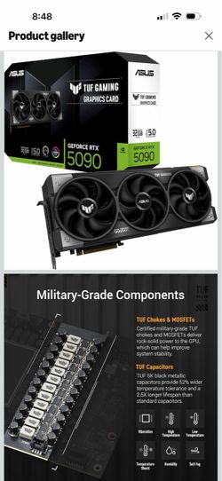 ASUS TUF Gaming GeForce RTX 5090 32GB GPU