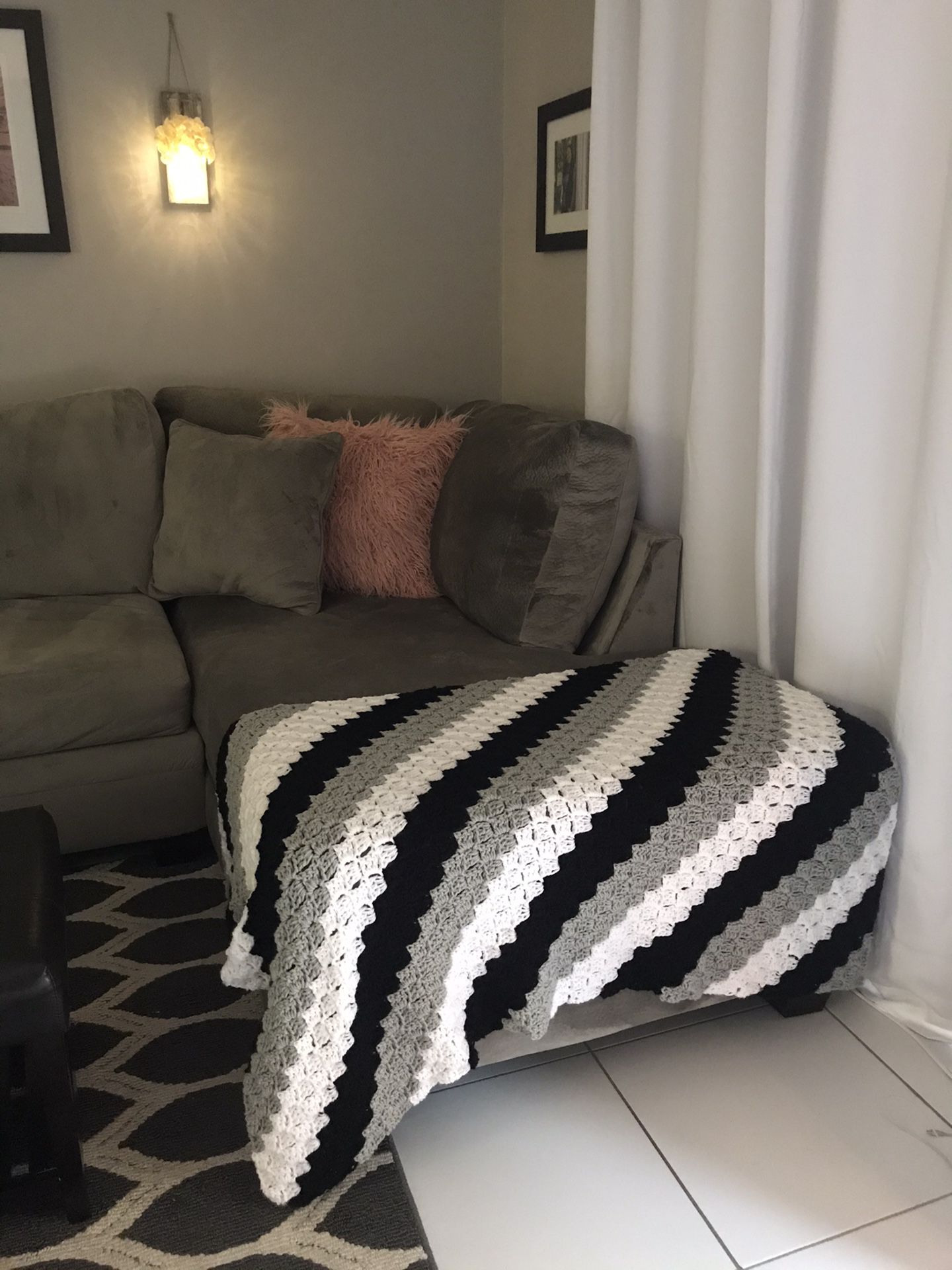 Crochet Blanket/Throw Handmade