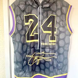 Kobe Bryant Legend mamba jersey/ sleevless Hoodie 