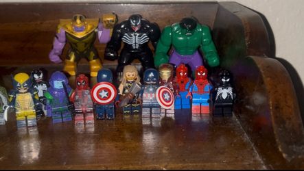 Dc and marvel legos
