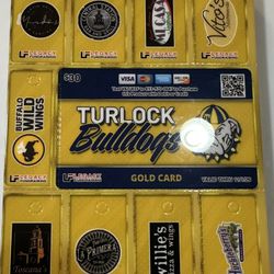 Turlock High School Fundraiser Gold Discount Card