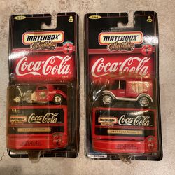 Matchbox Collectible Coca Cola Cars - Brand New!!!