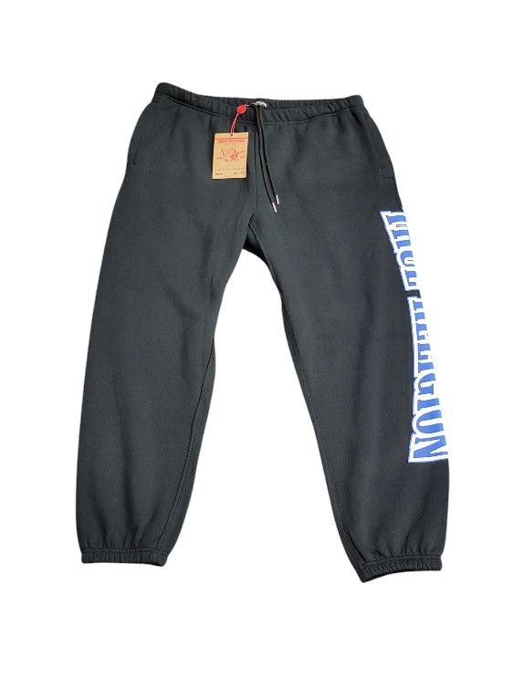 NWT Men's True Religion Icon Exaggerated Graphic Jogger Pants Size XL