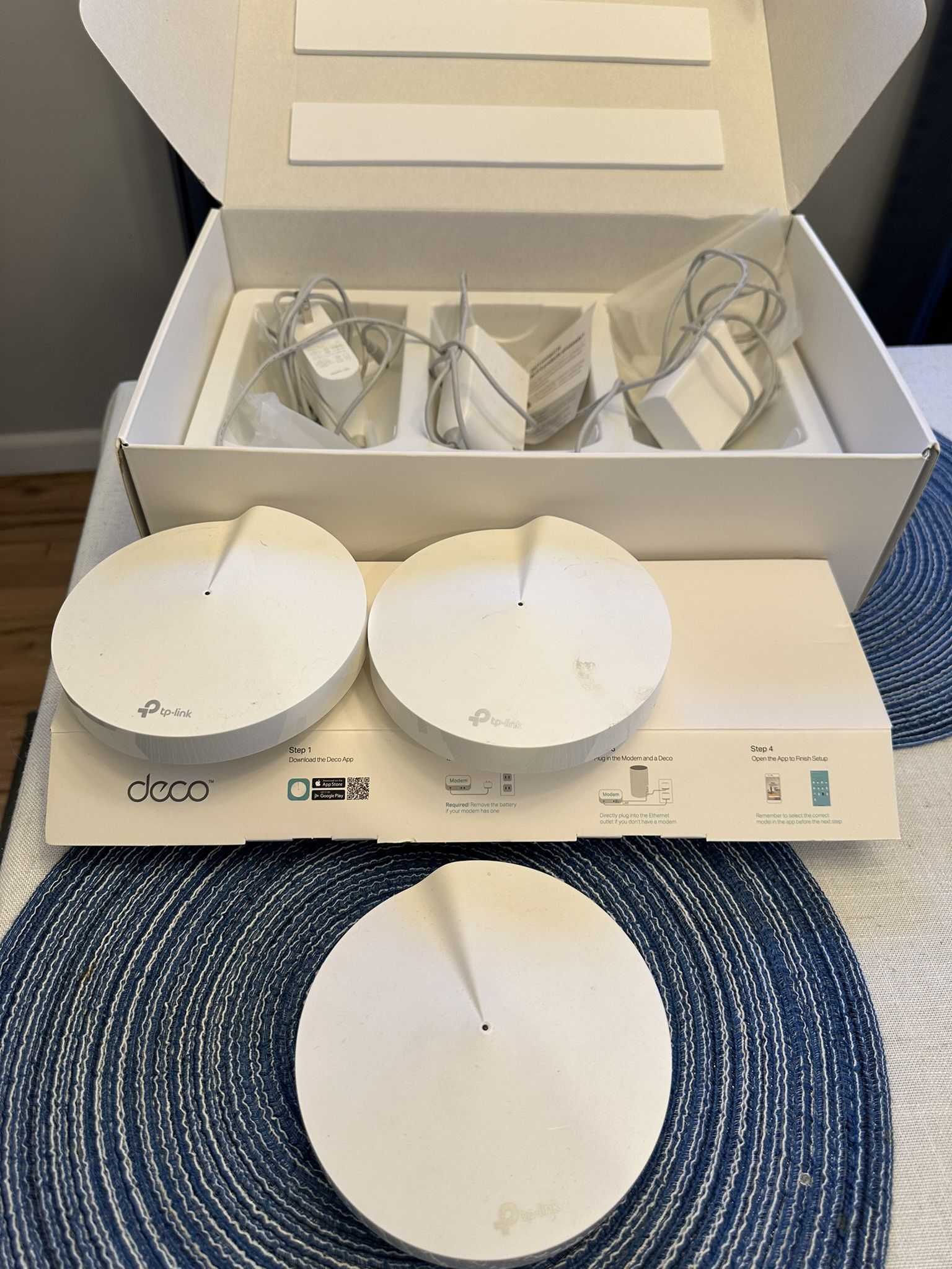 Deco M9 Whole House Mesh Router system 