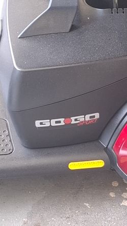Brand new Pride  Go go sport red and blue Plastics 42 in Long