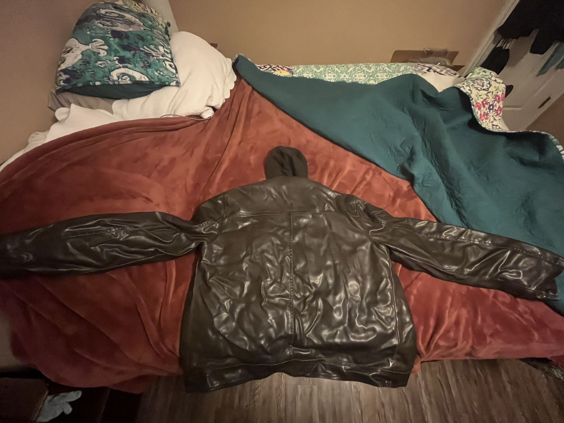 Men’s Sonoma Leather Jacket (Large)