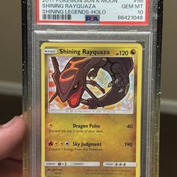 Shining Rayquaza Psa 10 FT