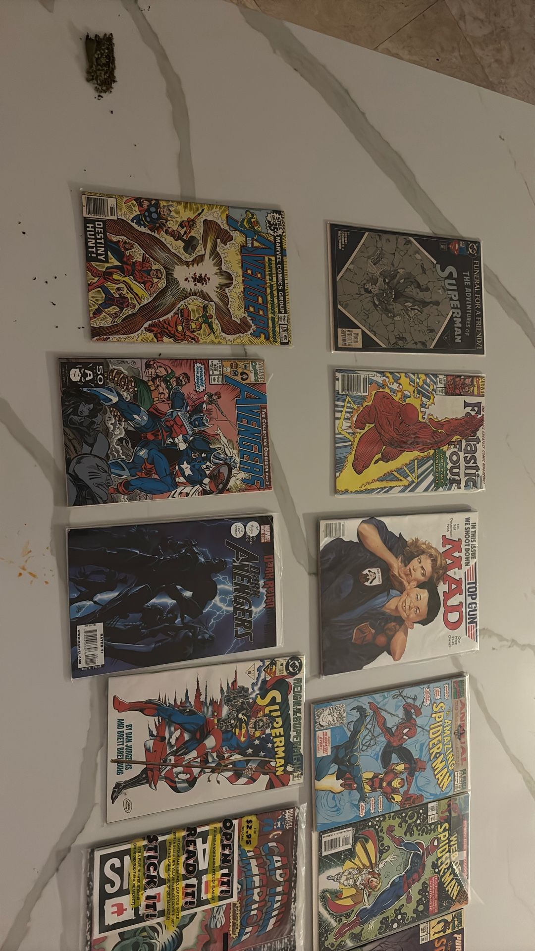 Old Original Comics In Plastic