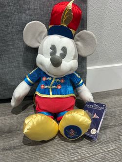 Mickey Mouse WDW Plush 18" The Main Attraction 50th Anniversary Series 8 of 12