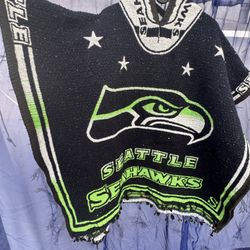 Seattle Seahawks Hooded Sarape