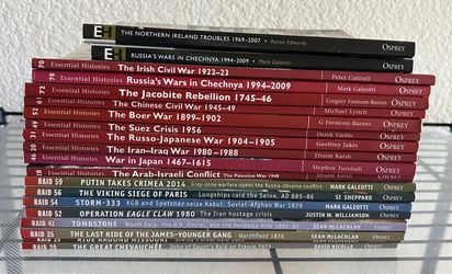 OSPREY MILITARY BOOK COLLECTION — 211 BOOKS — $350 OBO