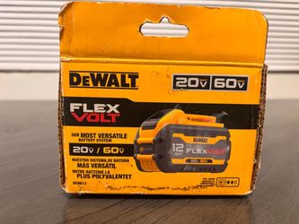 DeWalt FlexVolt 20V/60V 12Ah Battery DCB612