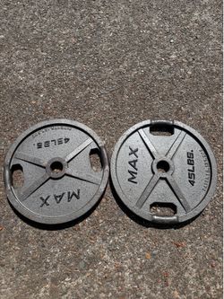 45lb Olympic Weight Plates
