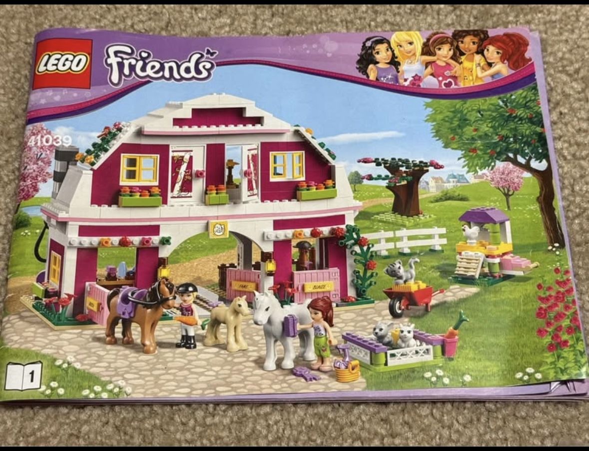 Lego friends 41039 99% complete - missing box/instruction booklet #2