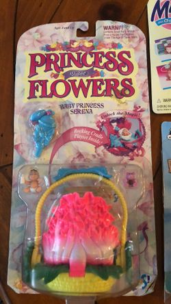 Two Collectible Toys Princess Flowers & Mimi GooGoos